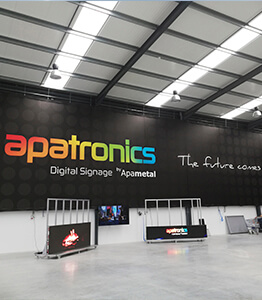 Telas showroom Apatronics